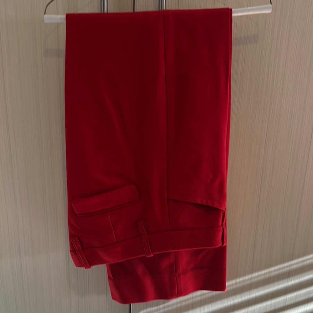 Chic Red Trousers